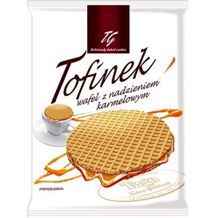 Tofínek vafle karamel 40g